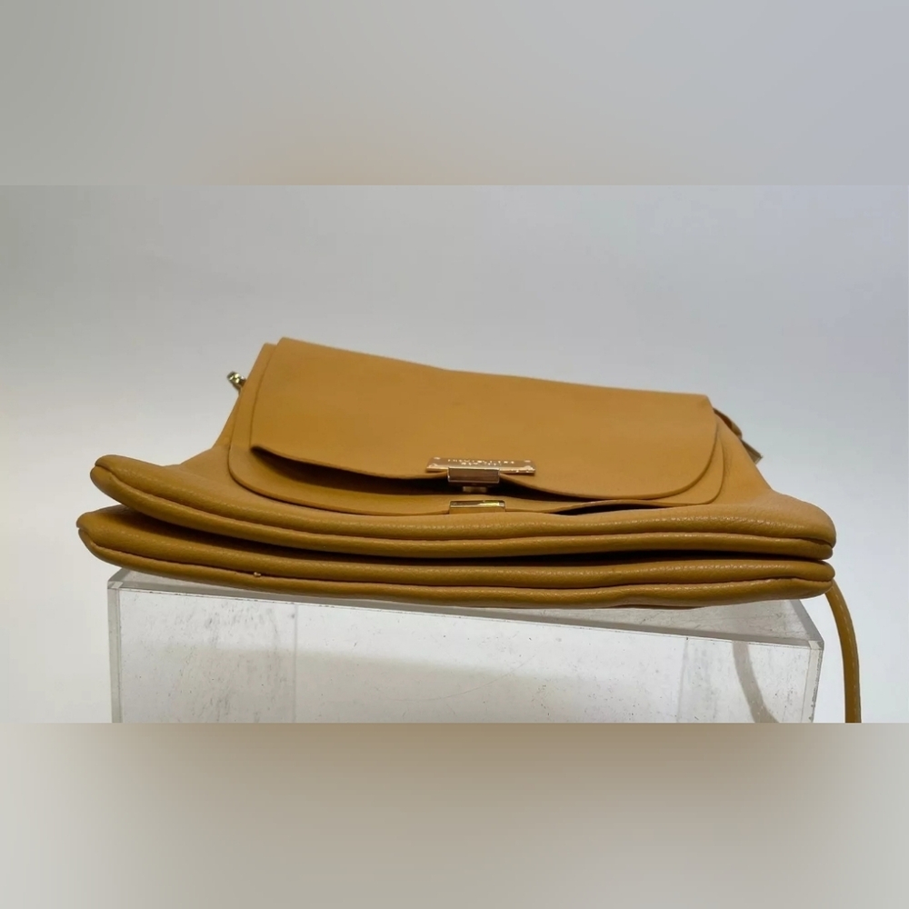 Michael Kors MK Designer Yellow Cross Body Bag purse - Picture 6 of 11